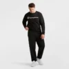 Powerblend-joggingbukser, snørede ben, C Logo – Big & Tall