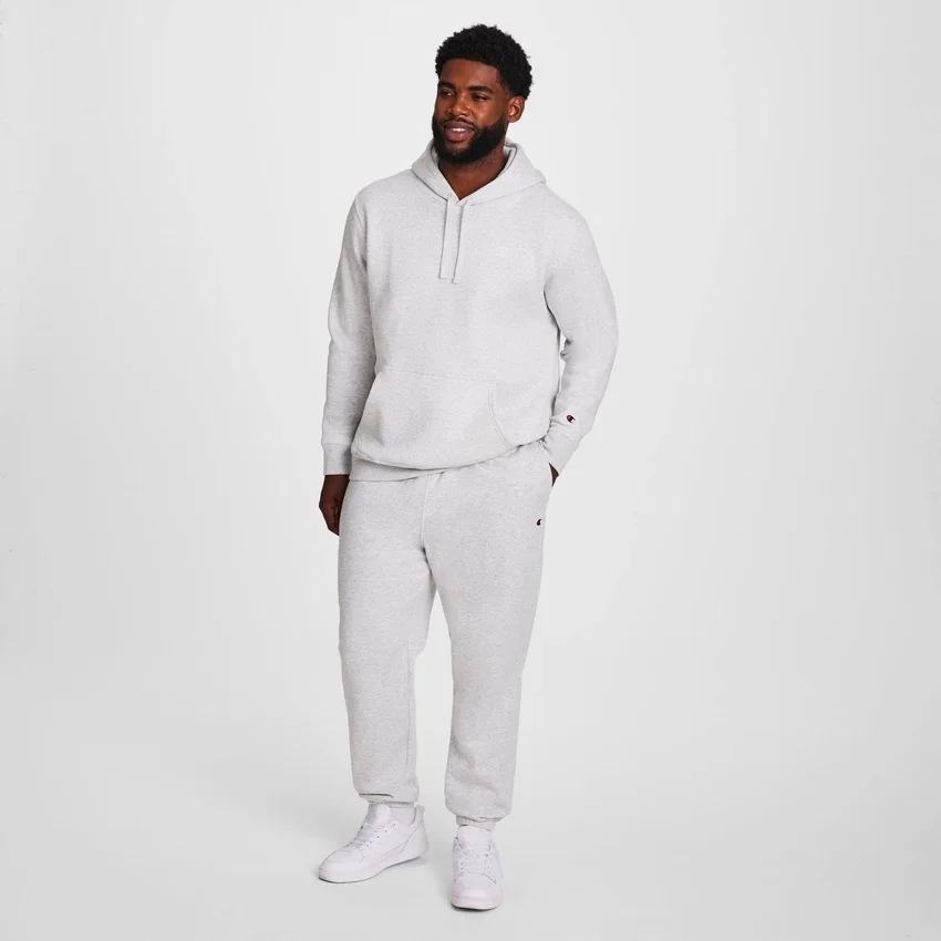 Powerblend-joggingbukser, snørede ben, C Logo – Big & Tall