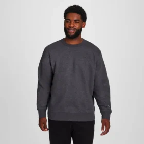 Powerblend-sweatshirt med rund hals, C Logo – Big & Tall