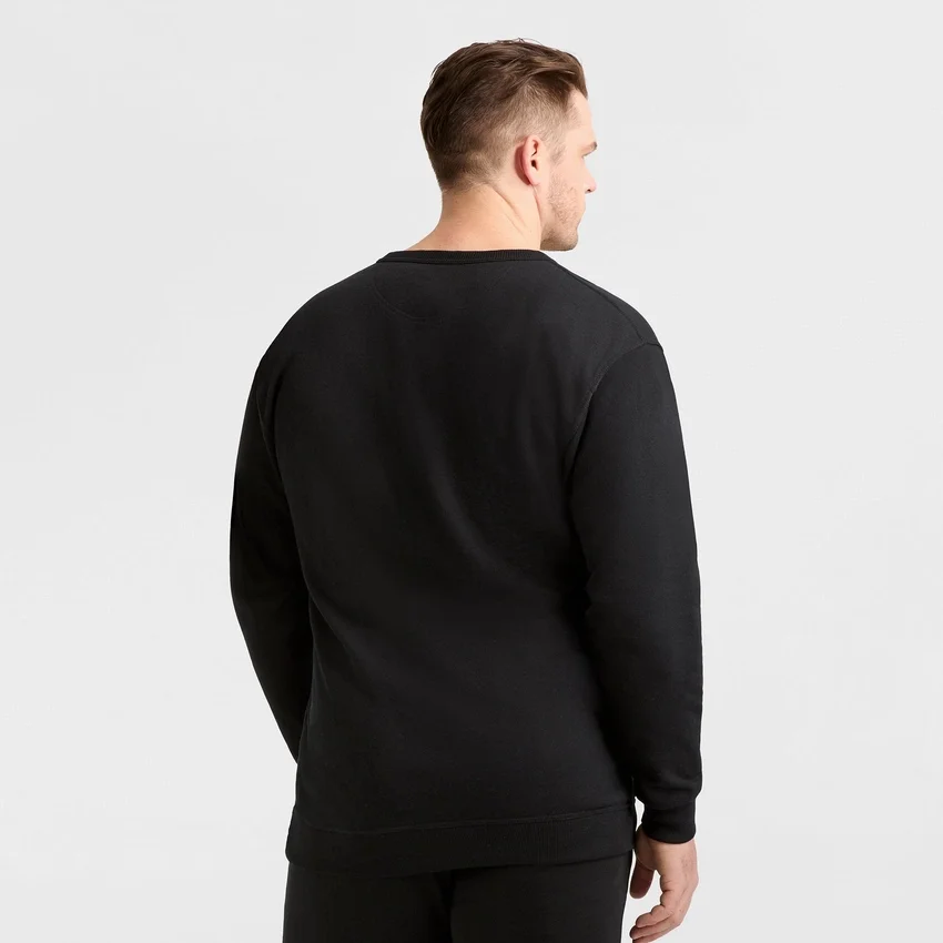 Powerblend-sweatshirt med rund hals, C Logo – Big & Tall