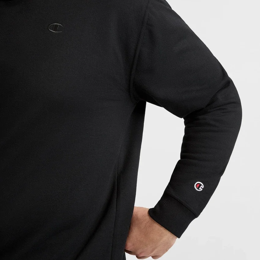 Powerblend-sweatshirt med rund hals, C Logo – Big & Tall