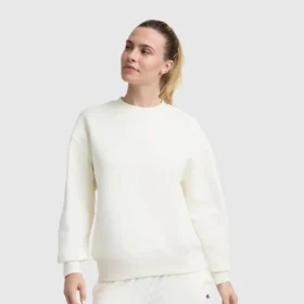 Powerblend-sweatshirt med rund hals og lille "C"