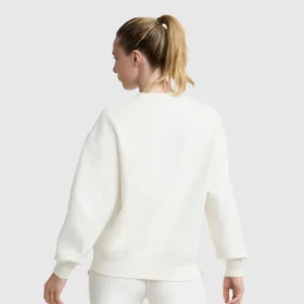 Powerblend-sweatshirt med rund hals og lille “C”