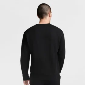 Powerblend-sweatshirt med rund hals og Script Logo
