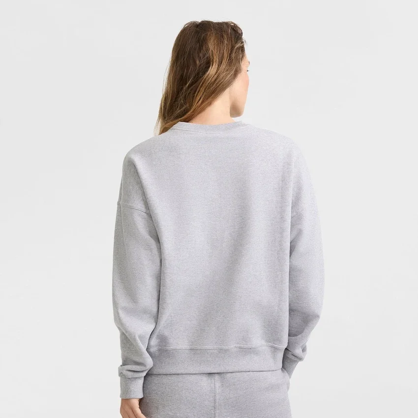 Powerblend-sweatshirt med rund hals og Script Logo