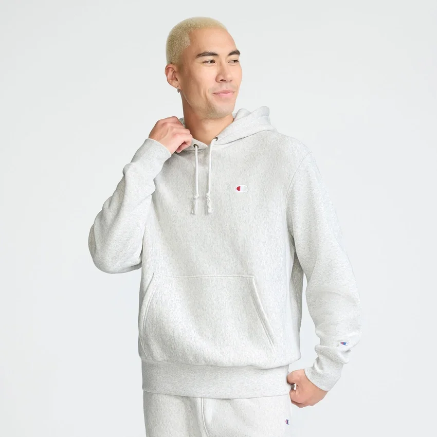 Reverse Weave Small C-hoodie Sweatshirt
