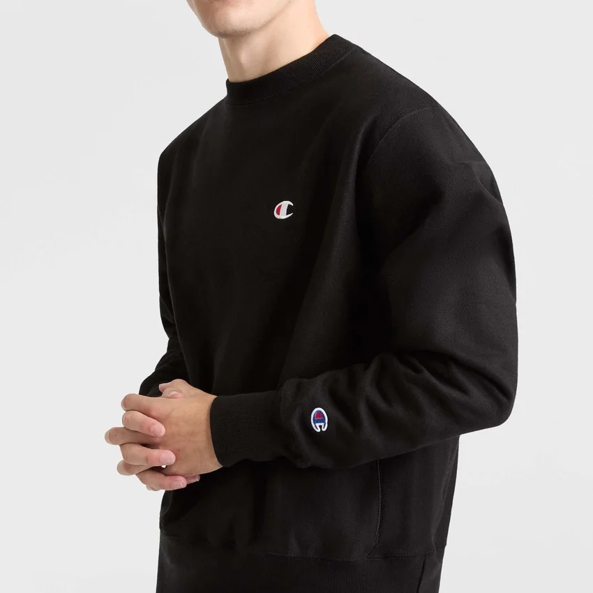 Reverse Weave-sweatshirt med rund hals og C Logo