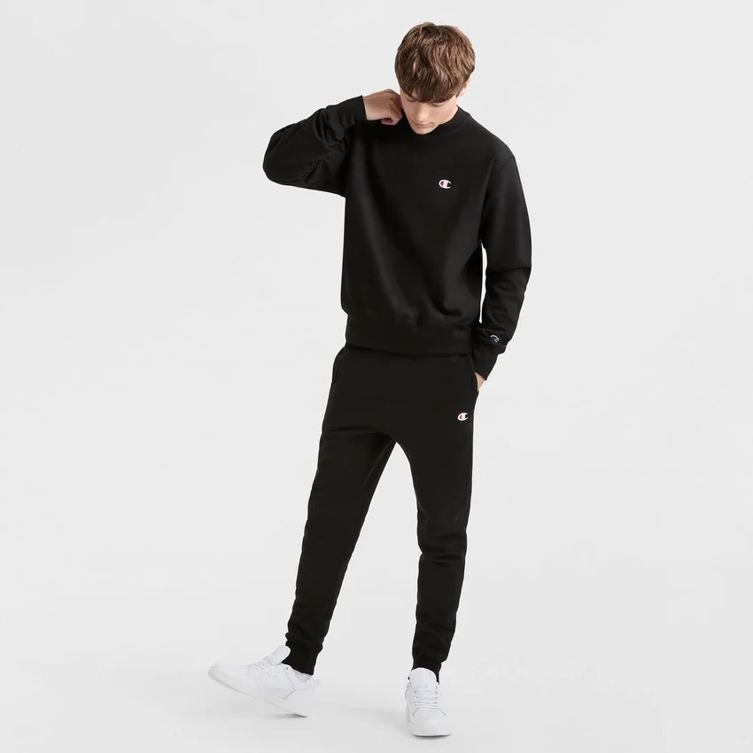 Reverse Weave-sweatshirt med rund hals og C Logo