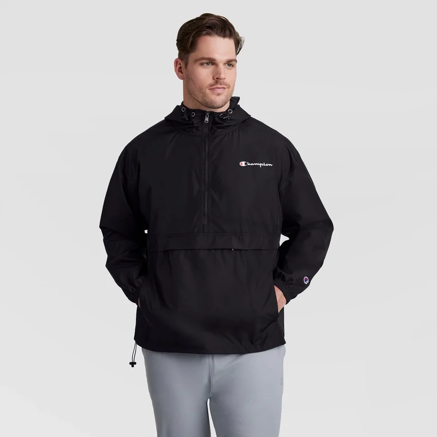 Stadium Packable Jacket, Script Logo – Big & Tall