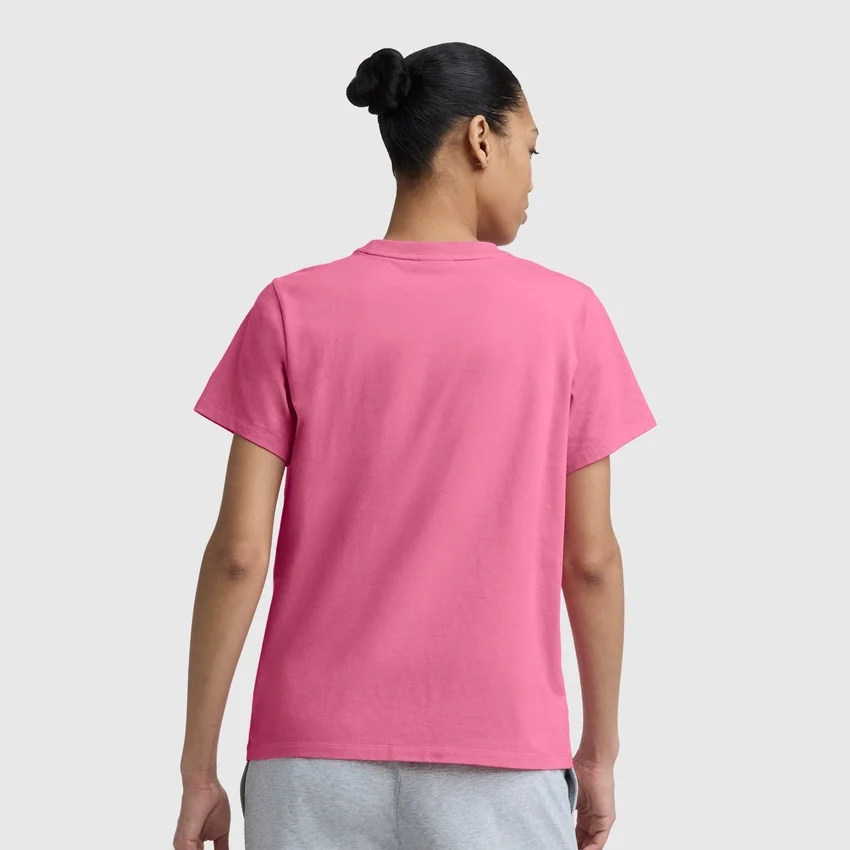 T-shirt med malet buket-motiv, C Logo
