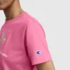 T-shirt med malet buket-motiv, C Logo