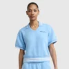 Tennis Court Poloshirts, broderet Script Logo